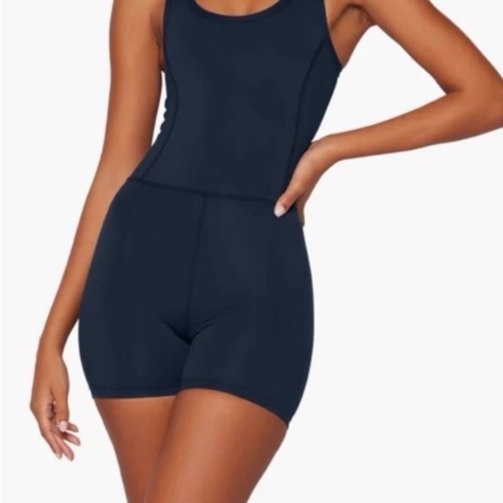 SET Active Dark Blue Sporty short suit